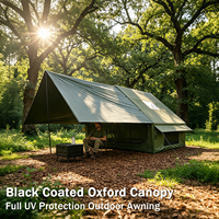 Tente de camping gonflable étanche pour 3-4 personnes, tente familiale de glamping en Oxford, Carpas Para De Lujo, grande tente de camping gonflable imperméable
