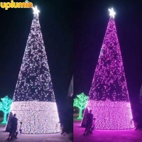 Uplumin 3D Outdoor Gigantischer Neuer Weihnachtsbaum DMX Animiert Programmierbares LED-Motivlicht