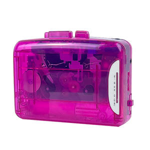 Reproductor de Casetes Transparente Personalizado de Fábrica en Oferta, SW-168D, Grabador de Casetes con Reversa Automática, Conversor de MP3, Walkman con Carcasa de Plástico - Product Image 3