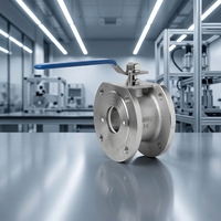 Vanne à boisseau sphérique à bride en acier moulé avec joint souple PTFE pour la coupure de conduites pétrolières, fournisseur OEM industriel, vente en gros, usine