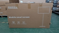 Écran tactile intelligent tout-en-un portable commercial de 32 pouces, écran Android pour la publicité, affichage LED sans fil 1920*1080