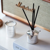 Cire de soja faite à la main diffuseur de roseaux d'aromathérapie longue durée et ensemble de bougies parfumées pour Noël anniversaire relaxant décor à la maison en vrac