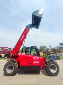 Tobeter Mini Manipulador Telescópico de 3.5t de Dos Secciones con Bomba Hidráulica Doble y Motor Yunnei de 76KW - Product Image 4
