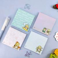 Bloc-notes personnalisé à impression de dessins animés, notes autocollantes avec logo personnalisé, étiquettes autocollantes, bloc-notes cadeau personnalisé