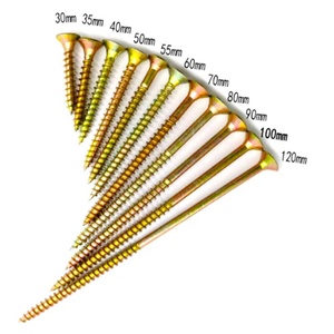 Vite <span class=keywords><strong>per</strong></span> Truciolato 3.5x40 Pozi Drive in Acciaio Zincato Giallo - Produzione Cinese - Product Image 4
