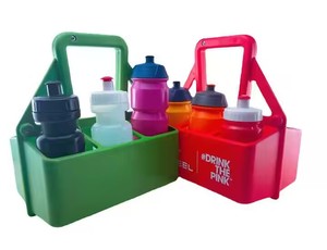 Portabottiglie Pieghevole Personalizzato in Plastica Rosso Verde Nero per 3/4/6 Bottiglie di Birra per Russia Krusovice <span class=keywords><strong>Peroni</strong></span> - Product Image 3