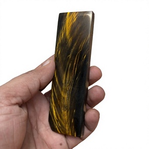 Placa Rectangular Hecha a Mano de Cuerno de Búfalo Natural Sólido, Pulida, Estilo Antiguo, Decoración para el Hogar - Product Image 1