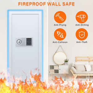 Weichi US Warehouse op voorraad, veilige kast, wandmontage kluis, elektronische digitale brandwerende stalen verborgen wandkluis. - Product Image 5
