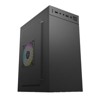 Assembly Full Tower Computer Case Desktop ATX ITX MATX Small Host Full Side Transparent Acrylic Business Office DIY Shell