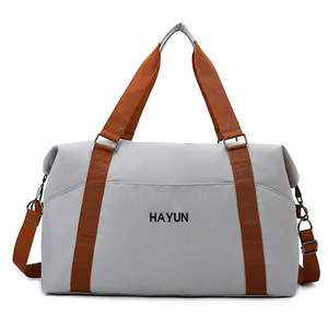 Vente directe d'usine : Sac de voyage et de sport grande capacité en tissu, tendance, créatif, simple et personnalisable - Product Image 2