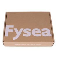 Boîtes auto-érectables en carton ondulé écologiques avec design avion postal, pelliculage mat, qualité alimentaire, pour emballage de pizzas