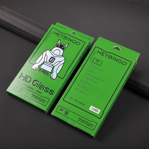 Eliminación automática de polvo Quick Stick 9H Protector de pantalla de vidrio templado para iPhone 15 Plus 14 13 Pro Max Easy <span class=keywords><strong>App</strong></span> HD Magic Box - Product Image 6