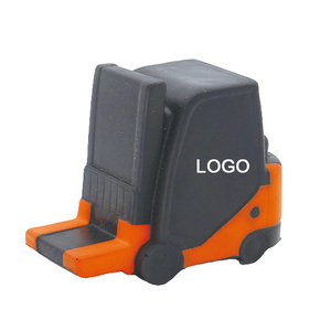 Wholesale Custom PU Foam Simulation Forklift Shaped Venting Stress Reliever <b>Squeeze</b> Toy Promotional Gifts for Kids - Product Image 1