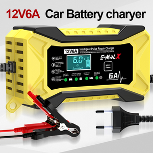 מטען ותחזק סוללות חכם E-MaLX 12V6A עם זיהוי אוטומטי, טכנולוגיית Pulse Repair, מתאים למכוניות ואופנועים - Product Image 5