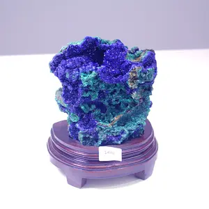 Оптовая продажа, высокое качество, Натуральный Синий Азурит, малахит, камень с вспышкой