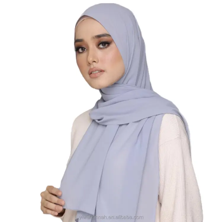 Оптовая продажа, новинка 180 см, шаль из крепа, мягкий шарф из Малайзии в мусульманском стиле, Дубай, <span class=keywords><strong>хиджаб</strong></span>