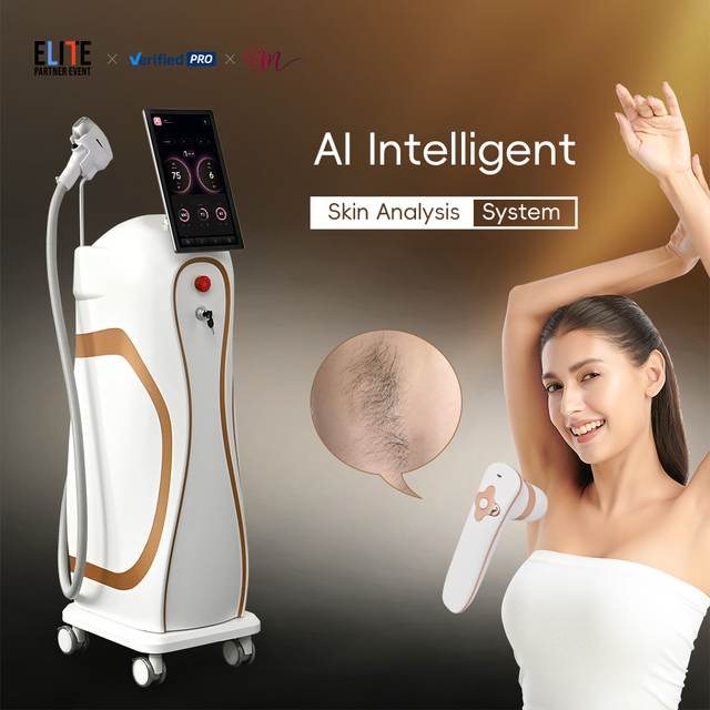 DF- AI Skin Analysis Diode Laser Hair Removal Triple Wave 755/808/1064nm 4K Touch Screen Commercial Beauty Equipment