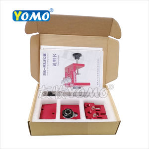 YOMO di Legno di Tasselli di Foro di Perforazione Guida Giga Drill Bit Kit Falegnameria Carpenteria Posizionatore Strumento con 6 8 10 millimetri trapano E del manicotto - Product Image 5