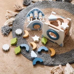2023 New Arrival Wooden <strong>Space</strong> Rocket Baby Kids Montessori <strong>Toys</strong> Preschool Early Learning Educational <strong>Toys</strong> for Children Toddlers - Product Image 4