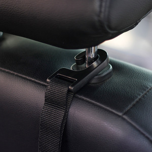 <b>Car</b> Seat Headrest <b>Hook</b> Reinforced Load-Bearing Adjustable Retractable Webbing Interior Kits - Product Image 4