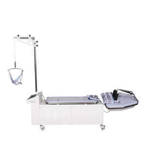 Ventes directes d'usine 220V 50HZ Rotation orthopédique automatique meilleure thérapie pelvienne colonne vertébrale physiothérapie lit de Traction lombaire - Product Image 6