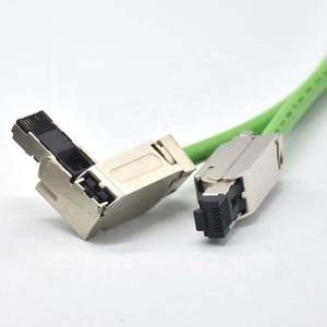 Waterproof IP67 Metal RJ45 Connector Industrial Automation Cable Molded Wire Connectors Cable - Product Image 2