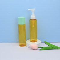 Flacon pulvérisateur vide en PET avec pulvérisateur doré, contenant en plastique transparent blanc pour tonique facial, parfum, emballage cosmétique