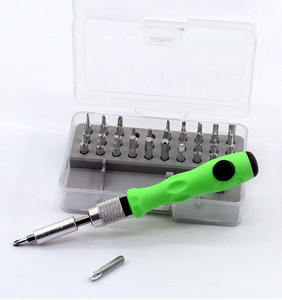 Mini destornillador 32 en 1, juego de herramientas de mano, juego de destornilladores sin chispas de varios tamaños para reparación de teléfonos móviles y computadoras - Product Image 1