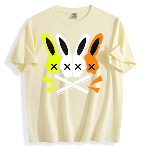 Fashion Cotton Tee Herren 180g bedruckte Kurzarm Sommer Trendy Tee Custom Kostenloser Versand - Product Image 2