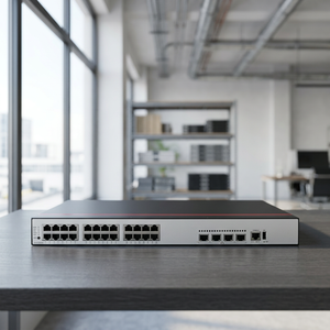 ซีรีส์ S5735-L รุ่น S5735-L24P4X-A1 10/100/1000 BASE-T 4+SFP สวิตช์เครือข่าย Poe - Product Image 1