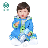 Kit de poupée HS Lol Bjd, solide, réaliste, corps en gros, bébé garçon, corps en Silicone souple, poupée renaissante, jumeaux, fait à la main