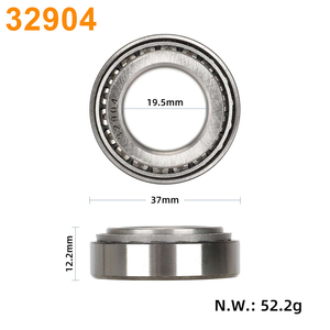 Roulement à rouleaux coniques 30201 30202 32004 32904 32906 329/28 pour trottinette électrique Kugoo M4 M4 Pro - Product Image 4