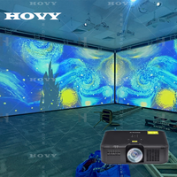 Nouveau projecteur de sol interactif extérieur 2025, jeu holographique 3D, mur en métal, fibre de verre, occasion de jardin, HDMI, portable, léger
