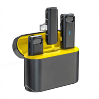 Micrófono Lavalier Inalámbrico Omnidireccional con Conector Tipo C para Teléfonos Móviles, Diseño con Clip para Podcast, Entrevistas y Vlogs