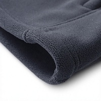 Veste polaire tricotée imperméable personnalisée pour homme, fermeture éclair intégrale, douce et chaude, col rabattable, manteau d'extérieur avec poches pour l'hiver