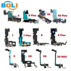 Venda Por Atacado Original Para iphone Todo O Telefone Móvel Carregamento Flex Cable. preço de fábrica tela sensível ao toque bateria telefone móvel peças sobressalentes