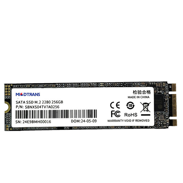 High Quality SATA M.2 2280 256GB Laptop Ssd Hard Drive SSD Replacement for Laptop Desktop