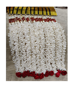 Elegante accesorio para el cabello con jazmín artificial, adorno floral tradicional para moños nupciales, uso festivo y peinados clásicos. - Product Image 1