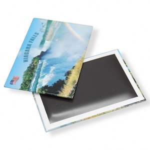 Aimant de réfrigérateur rectangulaire en fer blanc personnalisé pour attractions touristiques, motif Chute de Niagara, pour souvenir - Product Image 4