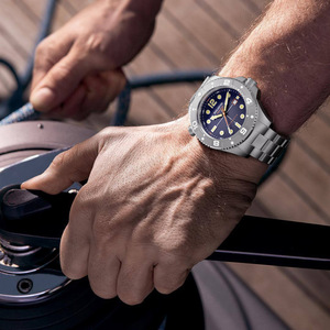 Reloj Mecánico Automático LIGE para Hombre, Resistente al Agua 20 BAR, Cristal de Zafiro, 30 mm, Luminoso, para Buceo, con Correa de Acero Inoxidable - Product Image 4