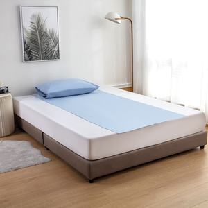 Drap plat de mise à la terre en fibre argentée de haute qualité, antistatique, écologique, brodé, 400TC, pour adultes, usage domestique, hospitalier et hôtelier - Product Image 2