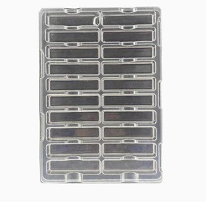 PVC Blister <b>Tray</b> Rectangle 12 Compartments <b>Storage</b> <b>Trays</b> For Hardware Accessories Packaging Desk Organization - Product Image 1
