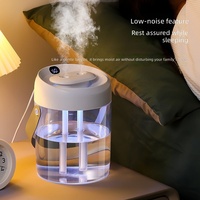 Humidificateur de bureau USB 2000 ml grande capacité, mini-brumisateur portable avec deux modes de pulvérisation pour chambre, bureau et plantes