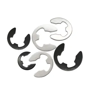 E Clip Retaining Ring Washer Metric Retaining Rings Washer For Shaft