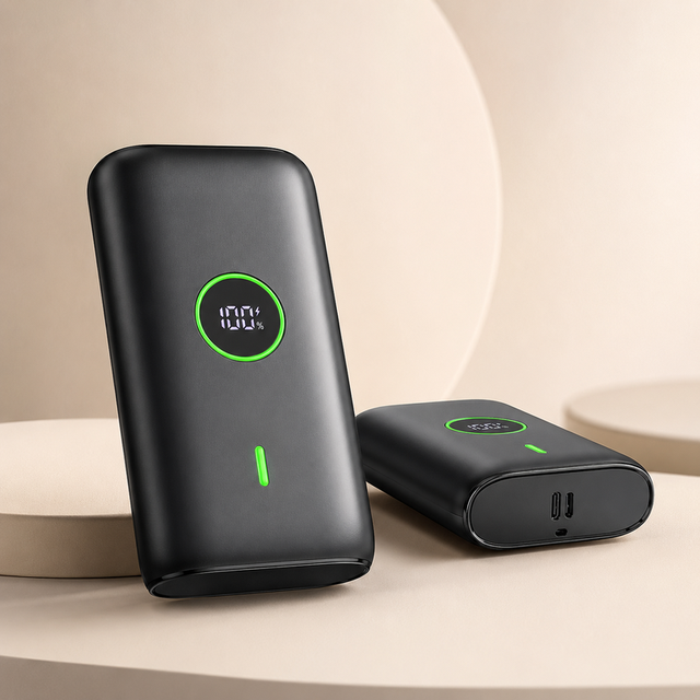 Mini 10000mAh Portable Power Bank PD 20W Fast Charge QC3.0 Power Bank Card Size External Battery Pack for Smartphone