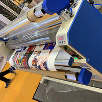 Nouvelle machine de plastification électrique automatique 1680 mm à froid/chaud pour films UV DTF et autocollants