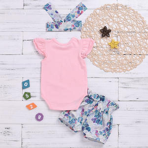 Venta al por Mayor de Conjuntos de Ropa para Niños, Estilo Nuevo, Camisetas y Pantalones Ajustados para Bebés y Niñas - Product Image 4