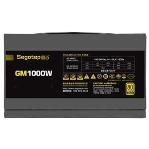 <span class=keywords><strong>Segotep</strong></span> เต็มรูปแบบ Modular 1000W 80 Plus แหล่งจ่ายไฟทอง - Product Image 6