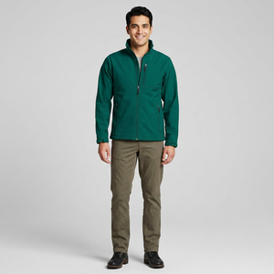 Chaquetas Casuales con Capucha, Resistentes al Viento e Impermeables, de Tela Suave con Material 100% Algodón, Estilo Vintage, Cuello Alto - Product Image 1