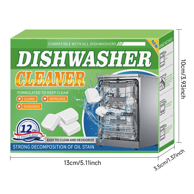 12pcs-vert-lave-vaisselle